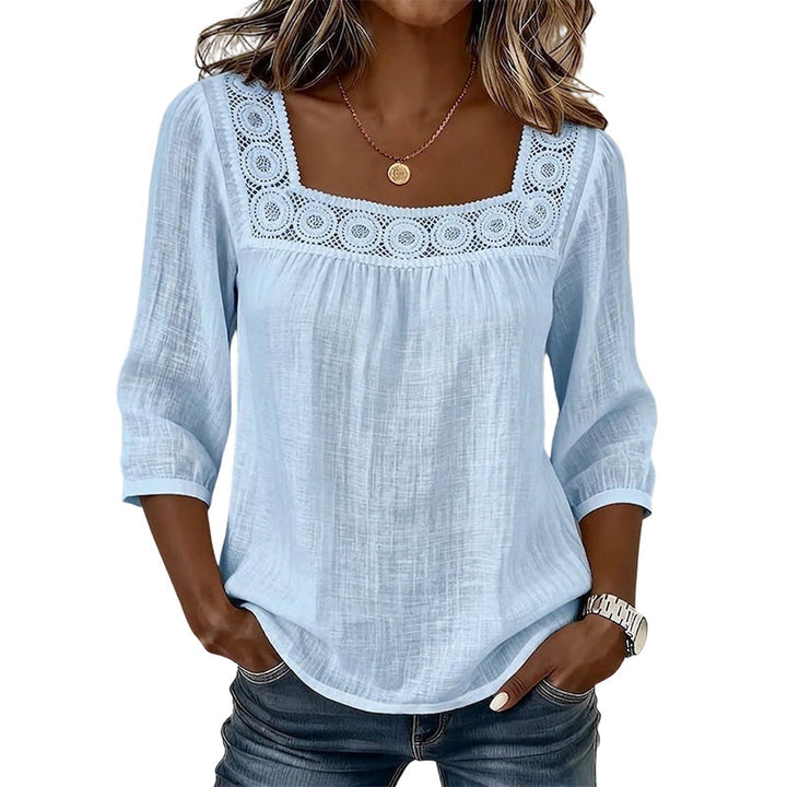 Sadie - Breezy Linen Blouse